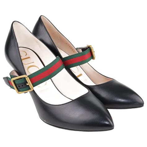 gucci sylvie mary jane pump|gucci sylvie leather pumps.